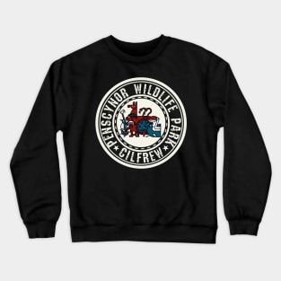 Penscynor Wildlife Park, Neath South Wales Crewneck Sweatshirt